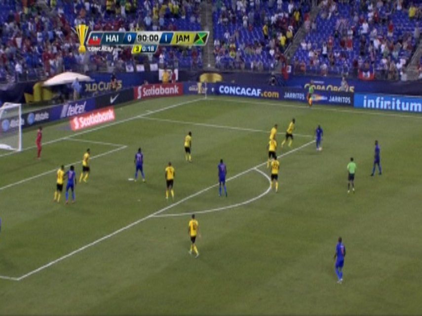 Jamaica supera 1-0 a Haití y se mide con EEUU en semis
