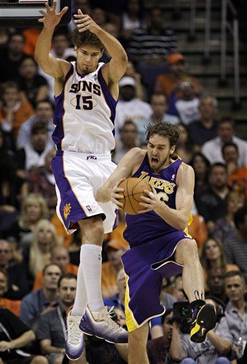 NBA: Lakers 114, Suns 106; Odom logra 18 puntos y 17 rebotes