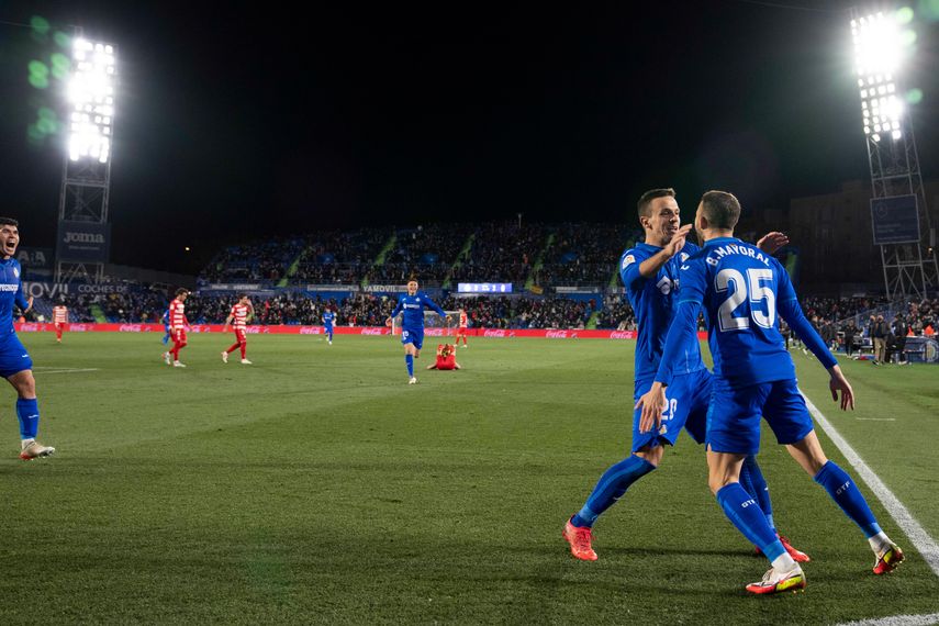 LaLiga: El Getafe derrota al Granada y se aleja del descenso