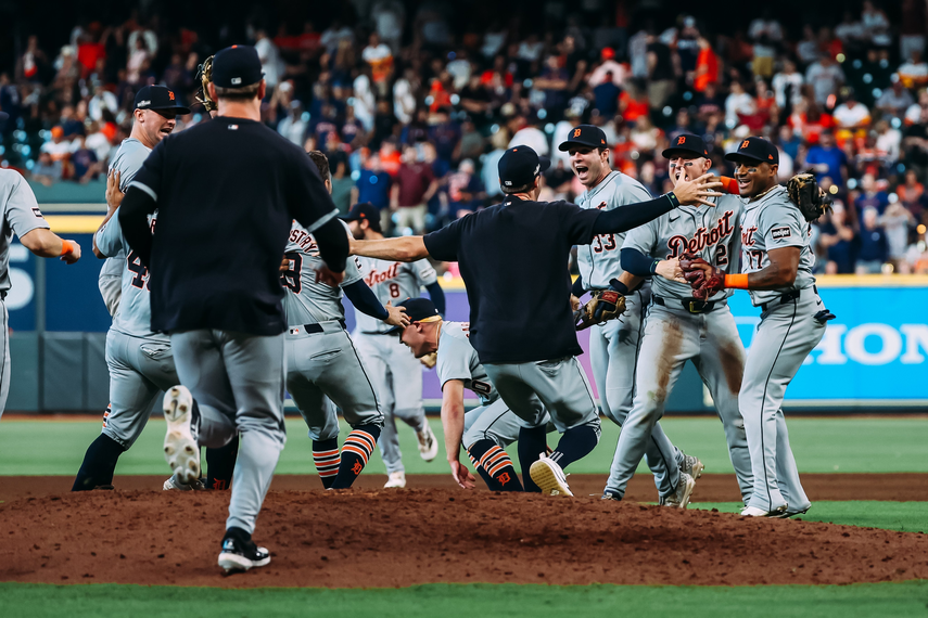 MLB: Los Tigres acaban con los Astros en los playoffs de Grandes Ligas