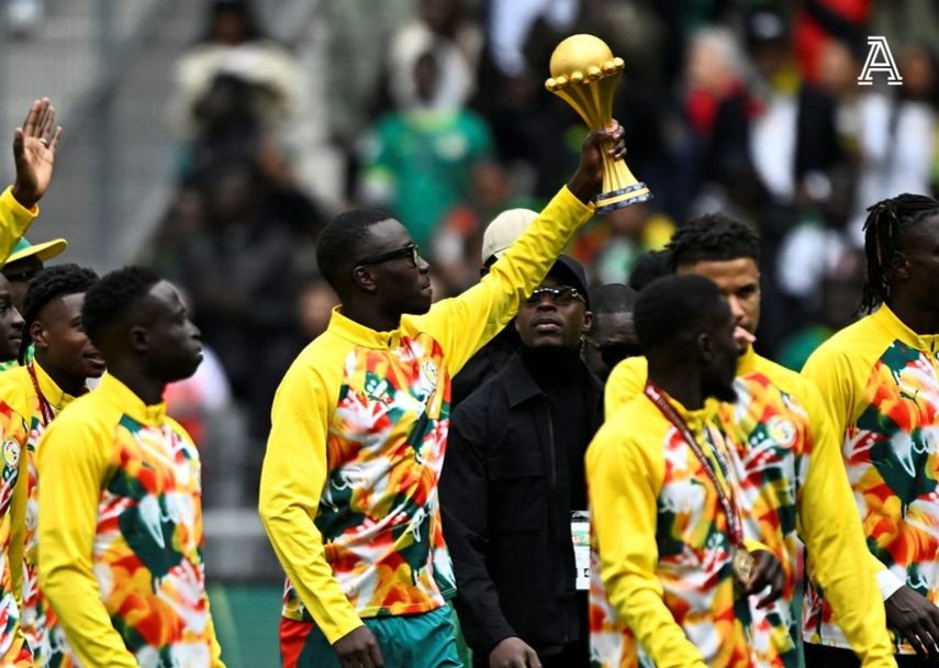 Senegal celebró en Francia la Copa de África pese a la decisión del CAF