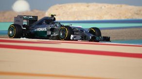 Rosberg (Mercedes) saldrá desde la pole position en el GP de Bahréin