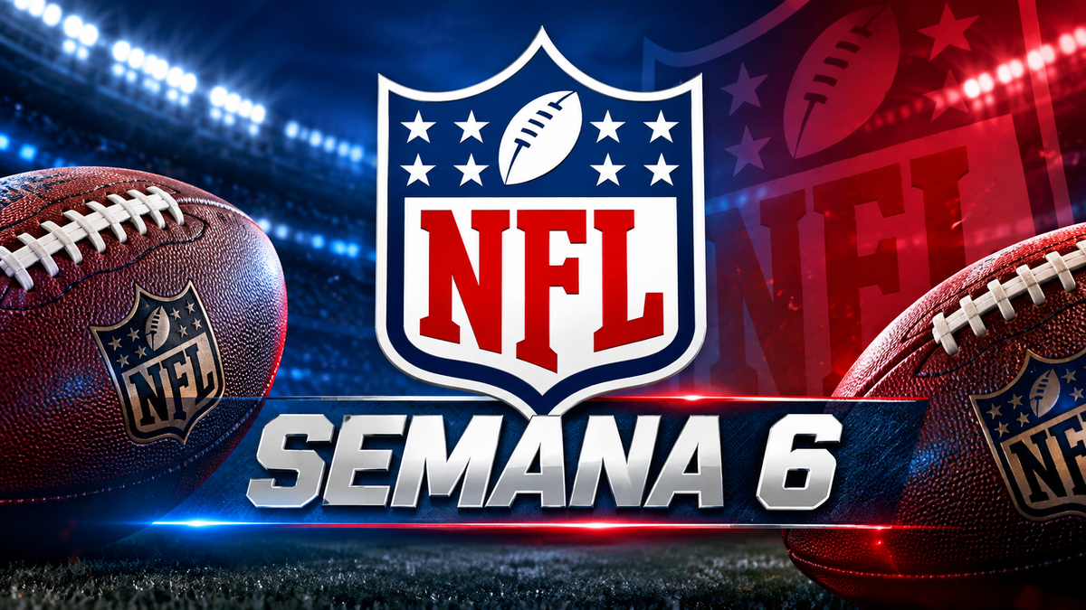NFL: Partidos de la semana 6 en la National Football League