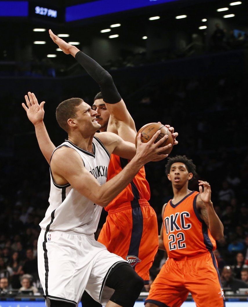López suma 31 puntos; Nets zancadillean al Thunder