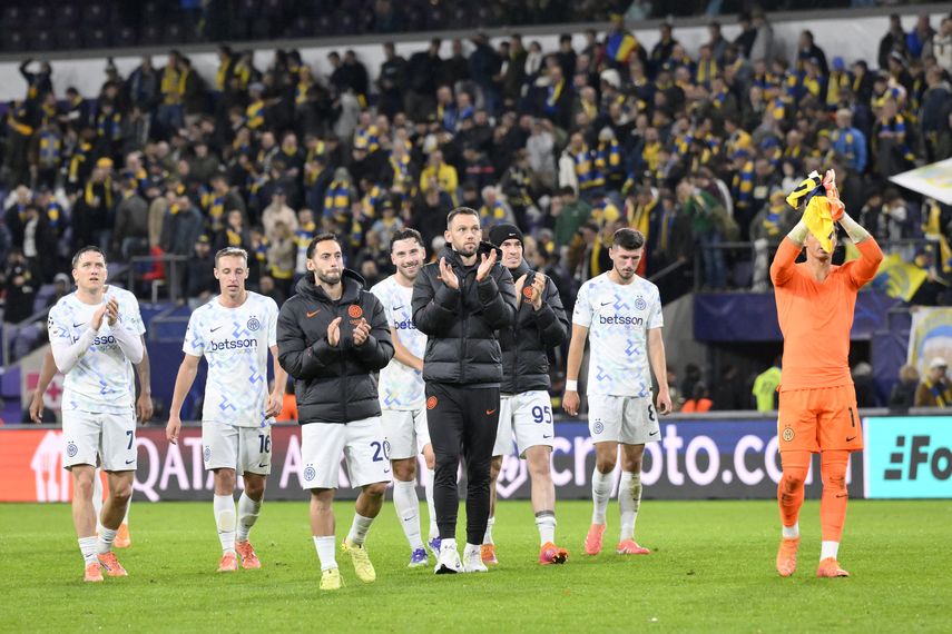 Champions League: El Inter golea al Union Saint-Gilloise en la jornada 3