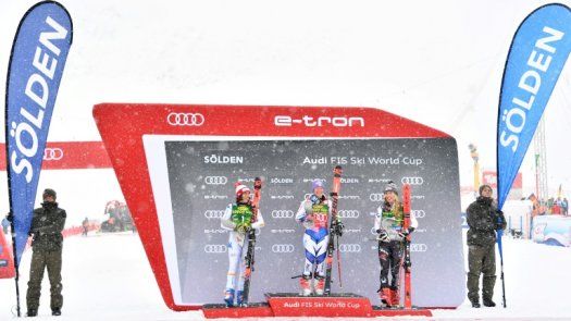 El eslalon gigante masculino de Sölden en Austria, anulado por mal tiempo