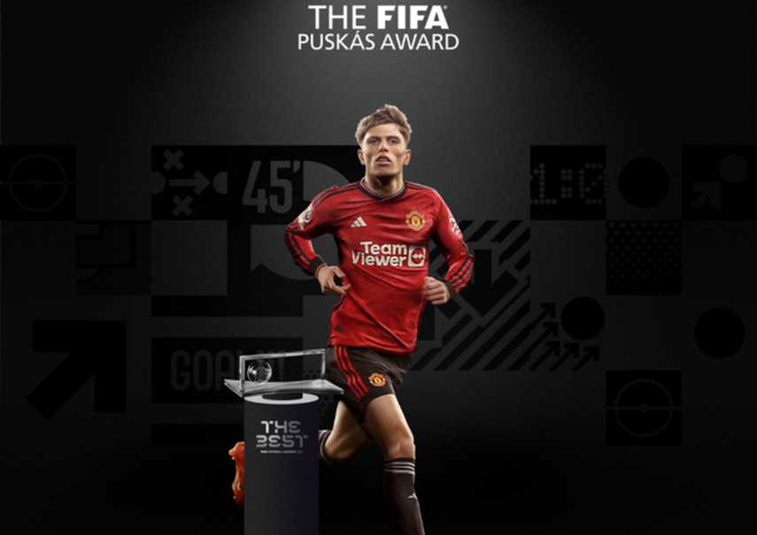 Premios The Best 2024 Alejandro Garnacho gana el Puskás