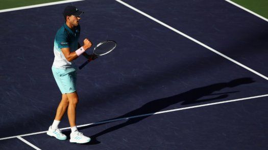 Thiem se consagra en Indian Wells al vencer a Federer en la final