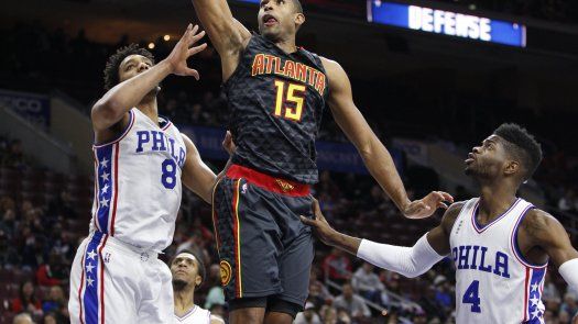 Hawks apabullan a 76ers y salen de mala racha