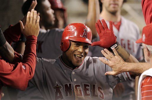 MLB: Angelinos 8, Dodgers 3; Aybar conecta jonrón de dos carerras