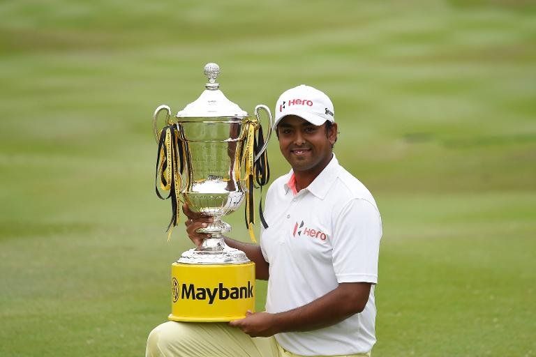 El indio Lahiri, ganador del Open de Malasia de golf