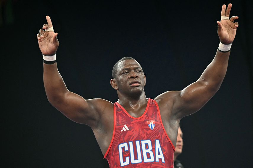 París 2024: Mijaín López logró récord olímpico con cinco oros en una sola prueba