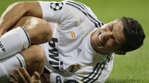 Cristiano Ronaldo sufre fuerte contusión en tobillo