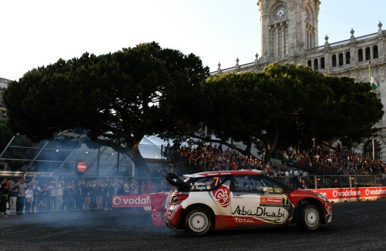 El británico Meeke, primer líder en el Rally de Portugal