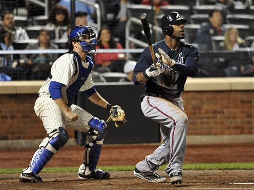 MLB: Bravos 6, Mets 4; Heyward define con batazo