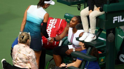 Muguruza recupera la sonrisa