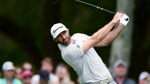 Estadounidense Dustin Johnson logra la cima del torneo Heritage de la PGA
