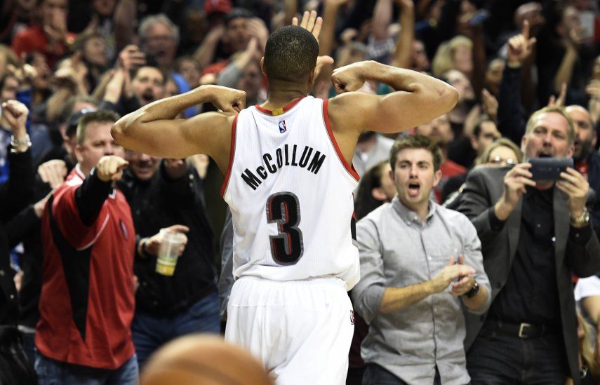Blazers escapan apenas con triunfo ante 76ers