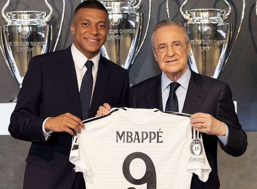 Kylian Mbappé es presentado como nuevo jugador del Real Madrid