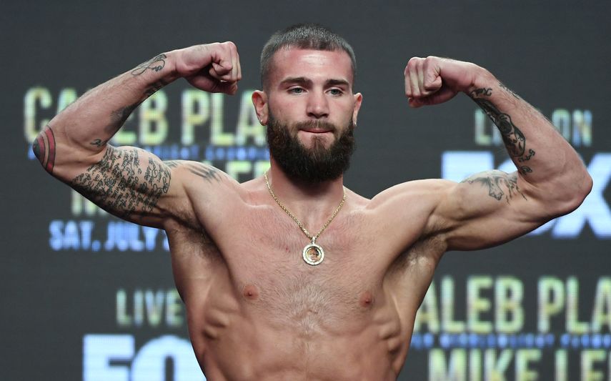 ¿Cuál es el récord de Caleb Plant