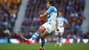 Nicolás Sánchez fue el máximo goleador del Mundial de rugby