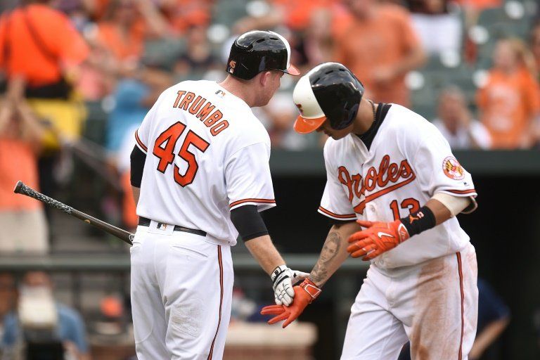 Trumbo, Machado, Morales y Martínez la botan en triunfo de sus equipos