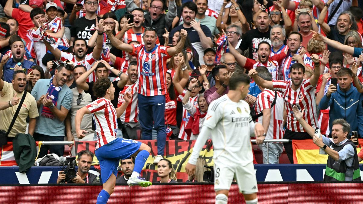 Así venció el Atlético de Madrid al Real Madrid en el derbi por la jornada de LaLiga