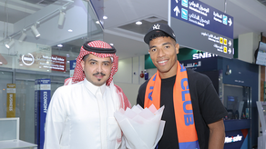 Orlando Mosquera llegó a Arabia Saudita para unirse al Al Fayha FC