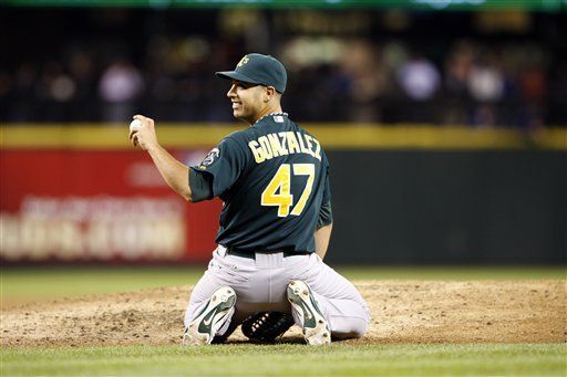 MLB: Atléticos 2, Marineros 0; Gonzalez lanza pelota de dos hits