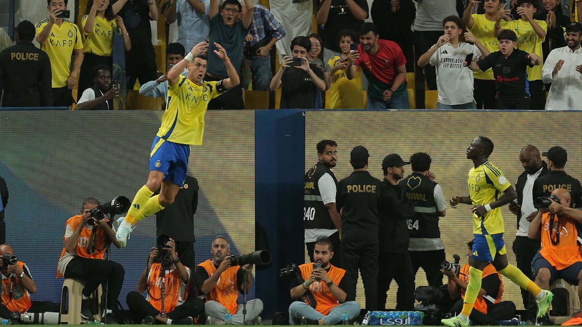 Cristiano Ronaldo inició la temporada marcando en empate del Al-Nassr