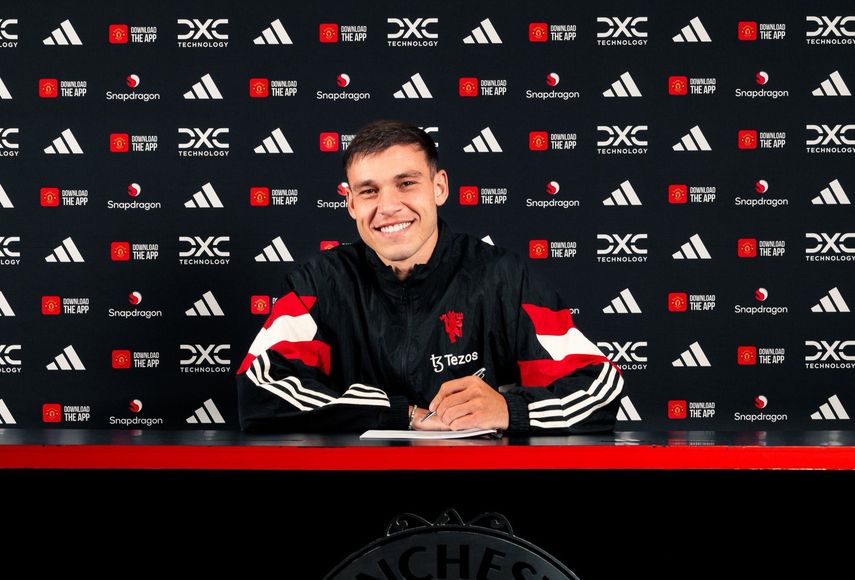 Manuel Ugarte es anunciado como nuevo fichaje del Manchester United