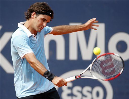 Hamburgo: Federer avanza a cuartos de final; Mónaco eliminado