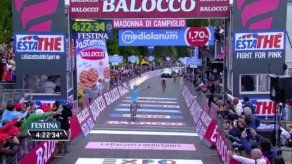 Landa gana en subida a Madonna di Campiglio