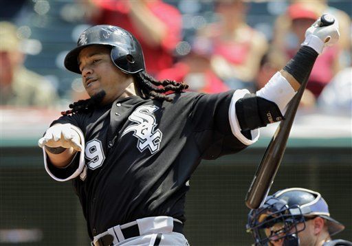 Ramí­rez batea su primer hit con los Medias Blancas