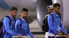 Qatar 2022: Argentina llega a Doha para el Mundial. Foto. AFP