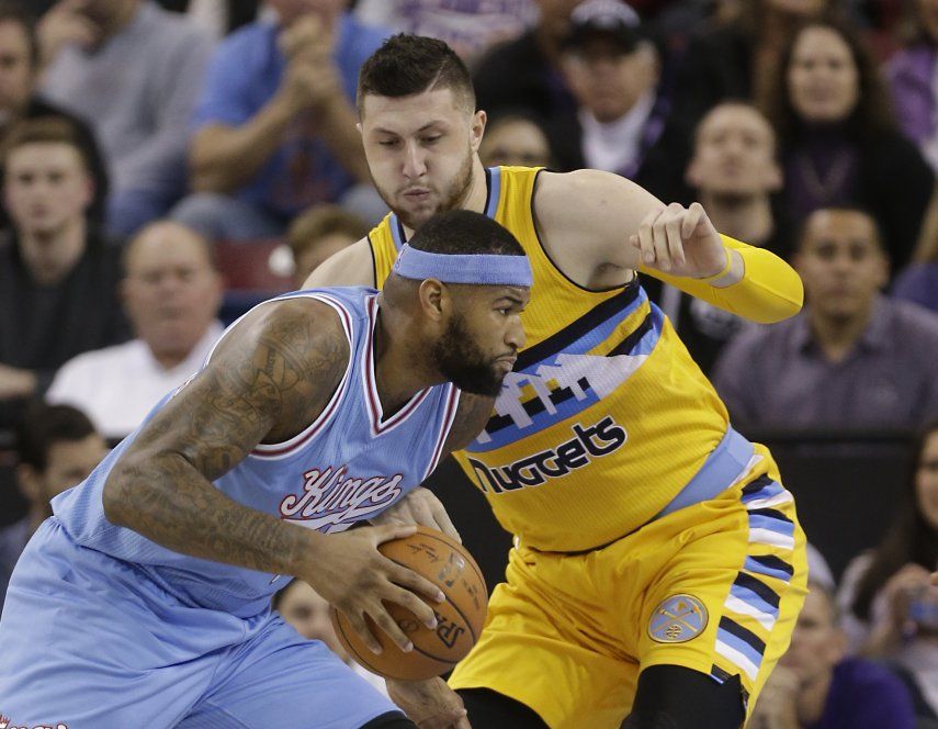 Cousin logra 37 puntos, 20 rebotes y Kings ganan a Nuggets