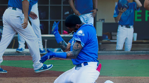 José Ramos demostró su poder y conectó su primer HR en Triple A