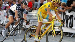 Contador derrotado en carrera en Dinamarca