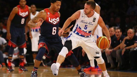 NBA: Curry brilla en regreso de Rose a las tablas para vencer a Puerto Rico