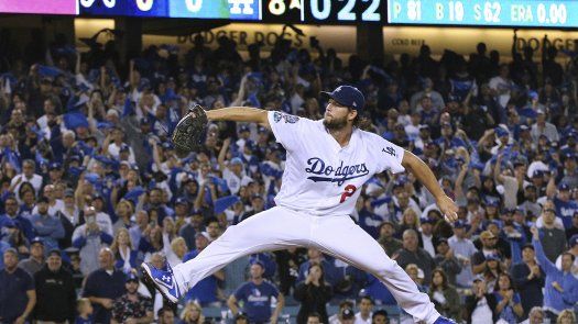 Kershaw brilla, Dodgers blanquean otra vez a Bravos