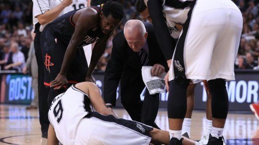 Tony Parker se perderá el resto de la temporada NBA por lesión