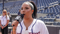 Clásico Mundial 2026: Andrea Barrios, la encargada de cantar el himno de Panamá vs Yankees Clásico Mundial 2026: Andrea Barrios, la encargada de cantar el himno de Panamá vs Yankees