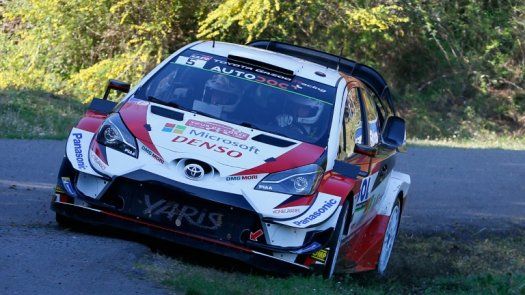 Kris Meeke (Toyota) fue el más rápido en el shakedown del Rally de Córcega