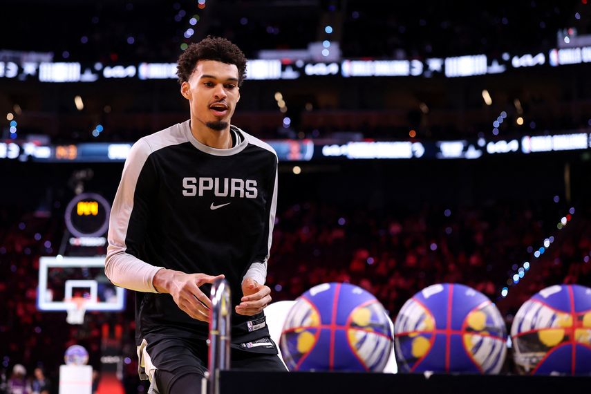 NBA: Victor Wembanyama no estará disponible para el cierre de la temporada