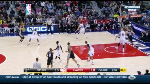 Splitter, Leonard y Spurs aplastan a Hawks
