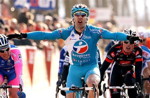 Bonnet gana segunda etapa de la Parí­s-Niza