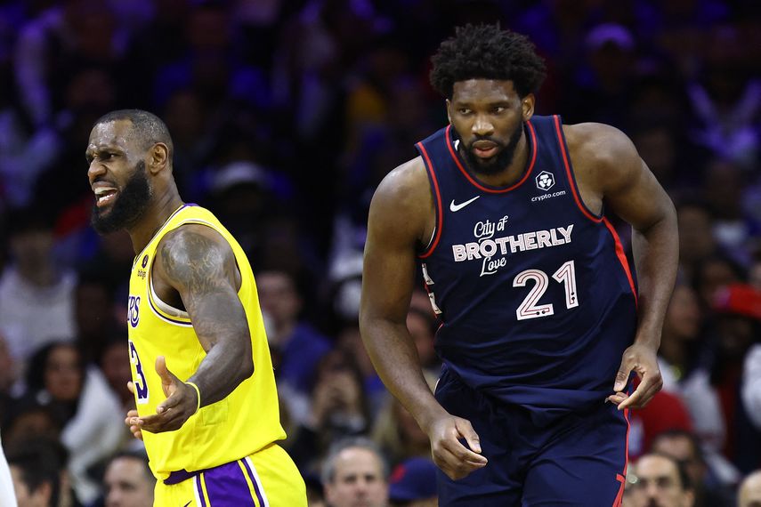 NBA: Sixers de Joel Embiid superan ampliamente a los Lakers de LeBron James