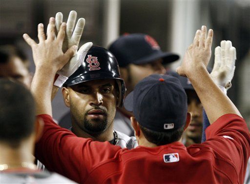 MLB: Cardenales 3, Dodgers 2; Pujols mantiene liderato