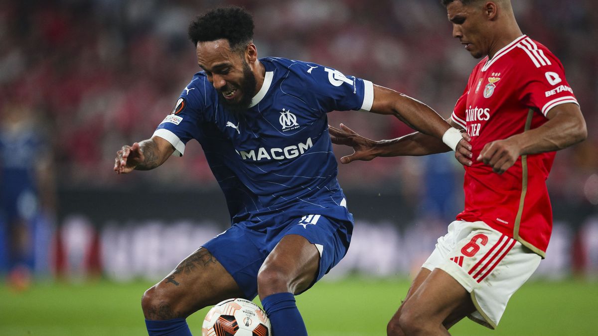 Marsella de Michael Amir Murillo cayó ante Benfica en la Europa League