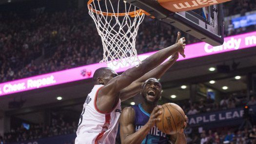 Con 23 tantos de DeRozan, Raptors derrota a Hornets 104-94
